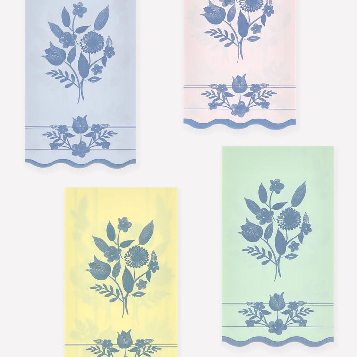 Meri Meri Vintage Botanical Paper Guest Towels