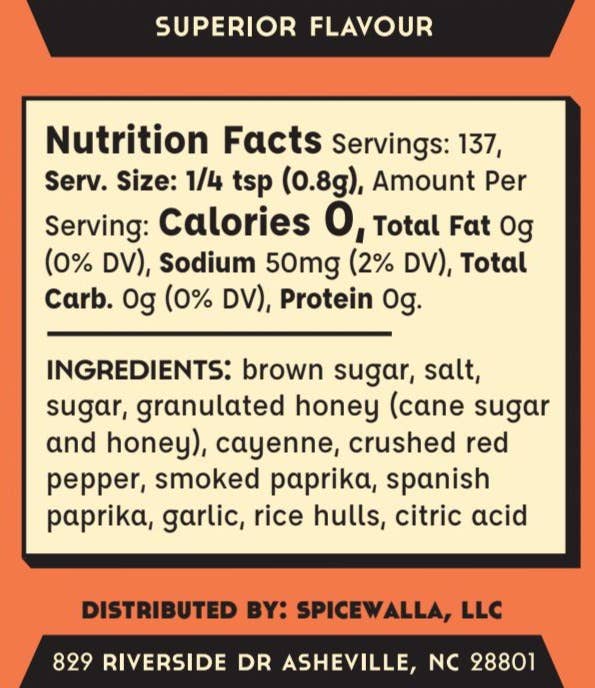 Spicewalla Hot Honey BBQ Rub