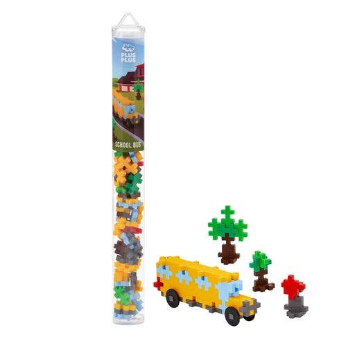 Plus-Plus USA - Tube - School Bus