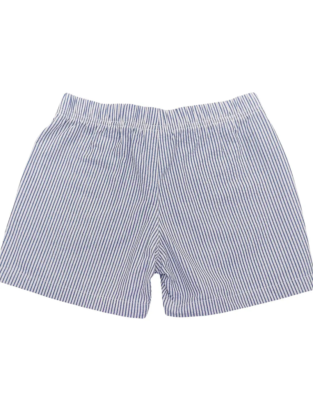Saltwater Boys Co Kid's Naples Seersucker Shorts