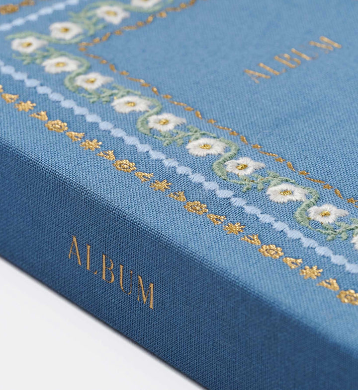 Rifle Paper Co. Small Delphine Embroidered Photo Album