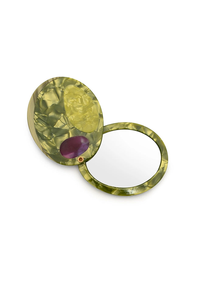 Living Royal Swing-Hinge Folding Compact Mirror