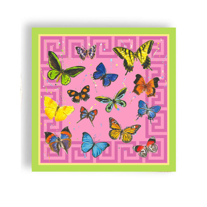 Fabuplates Butterfly Cocktail Napkin