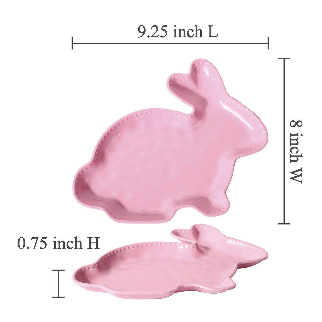 Rabbit Shaped Melamine Plate