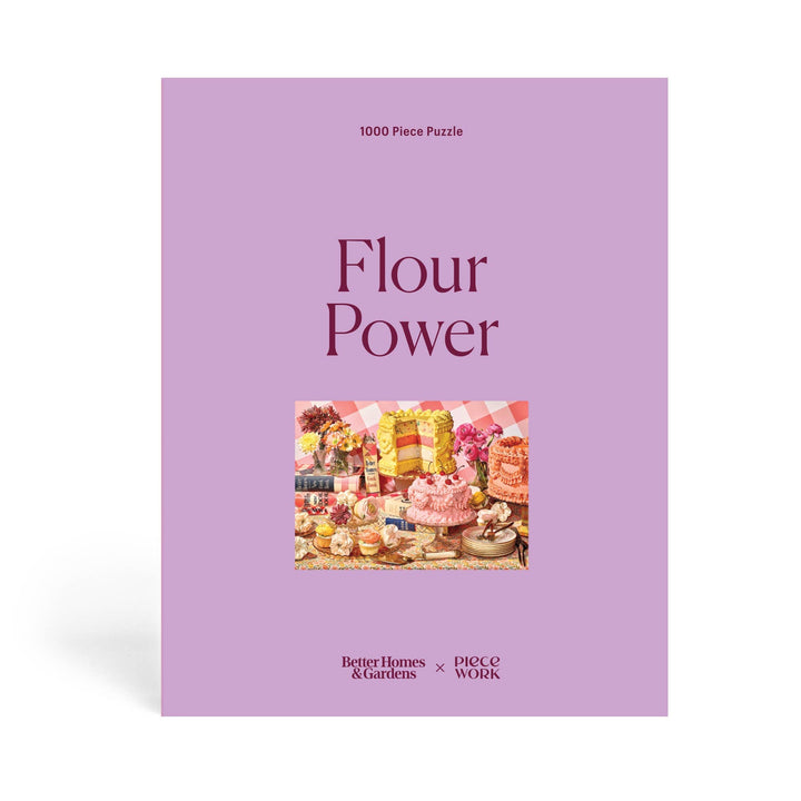 Piecework Puzzles Flour Power 1000 Piece Puzzle