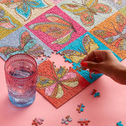 WerkShoppe - 1000 Piece Jigsaw Puzzle - Butterfly Tiles