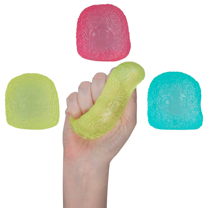 Glow in the Dark Gumdrop Squishy (Colors May Vary)