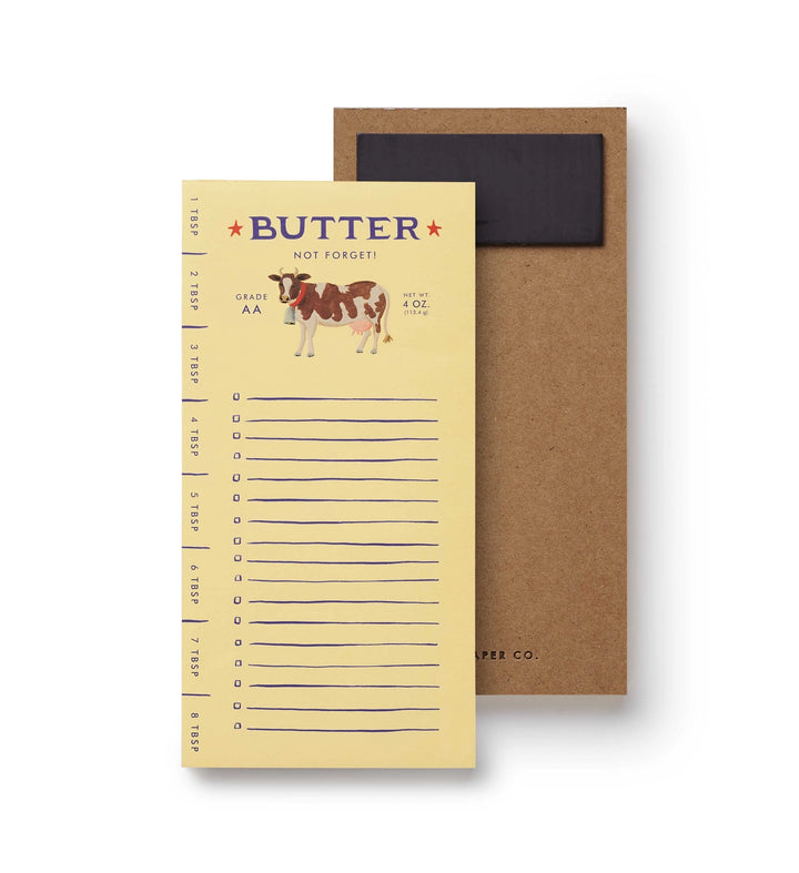 Rifle Paper Co. Butter Not Forget Market Pad
