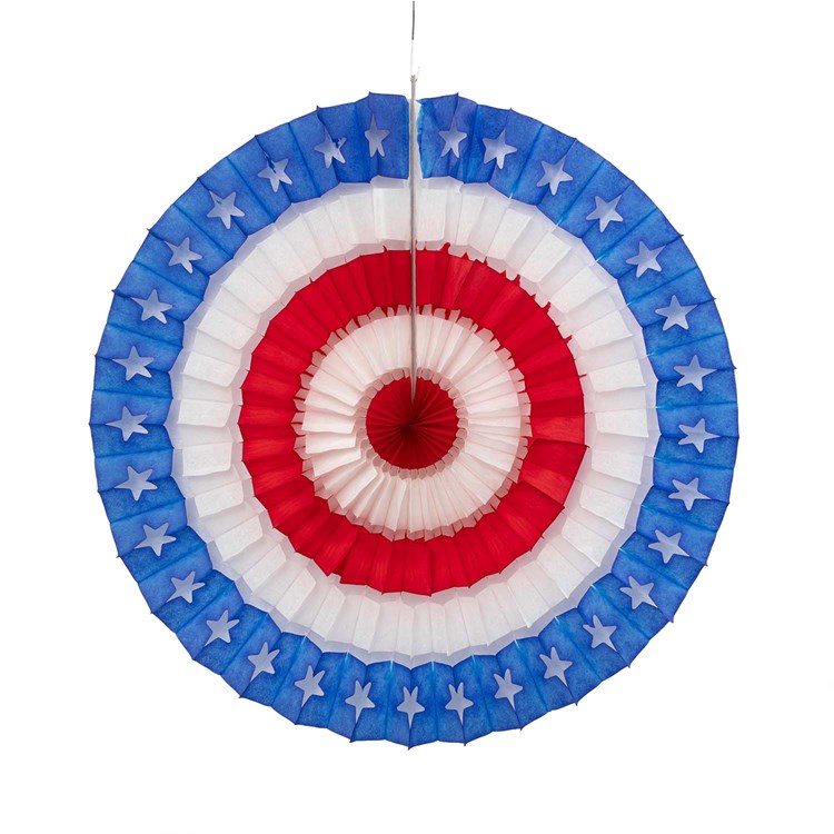 Hester & Cook Patriotic Star Fan
