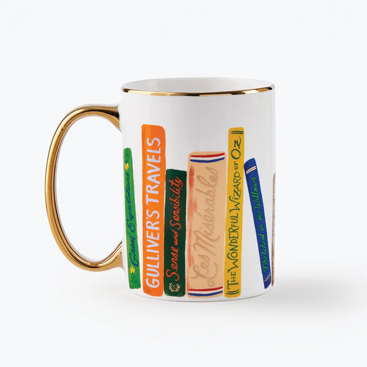 Rifle Paper Co. Book Club Porcelain Mug