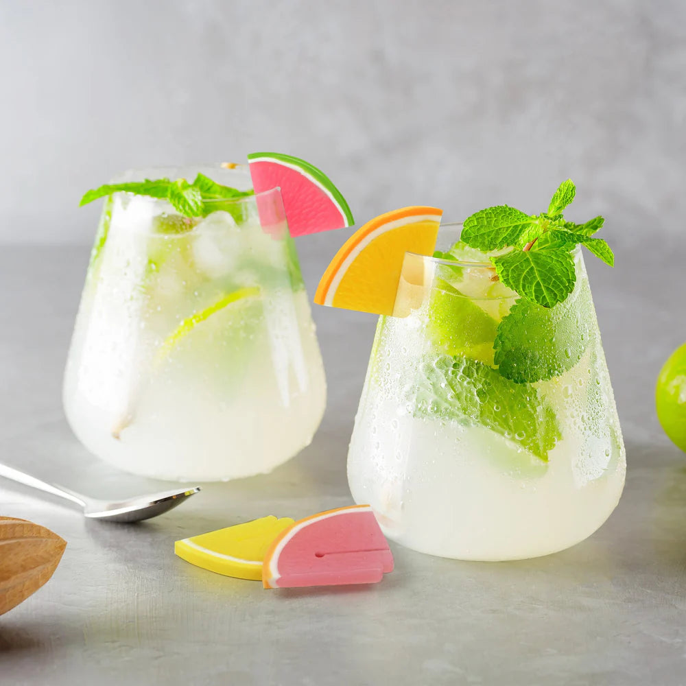 Fruit Cocktail Reusable Drink Markers