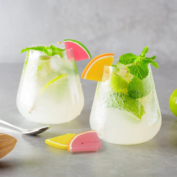 Fruit Cocktail Reusable Drink Markers