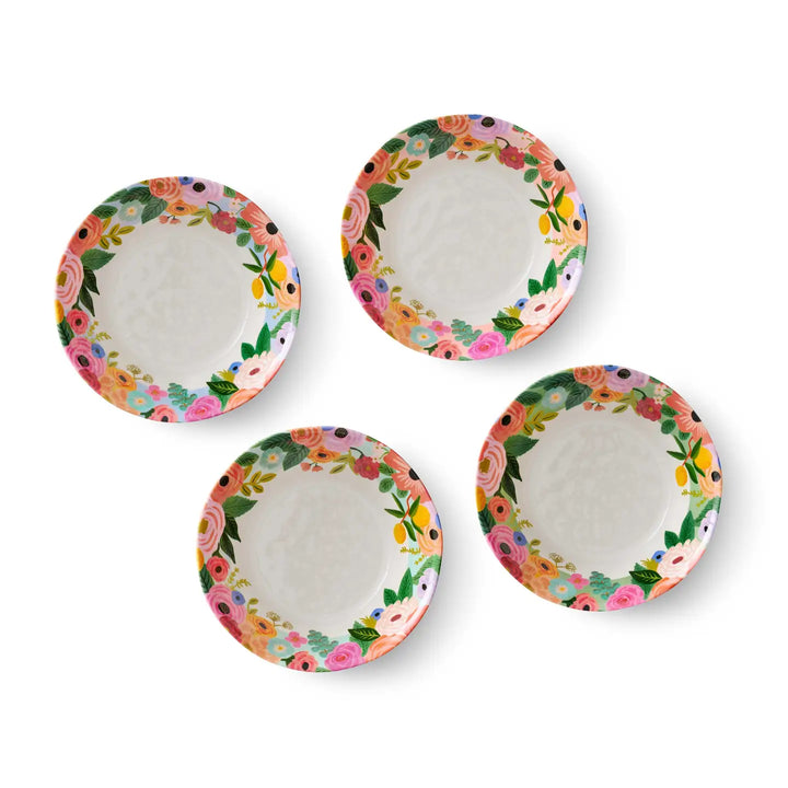 Rifle Paper Co. Garden Party Assorted Melamine Bowls