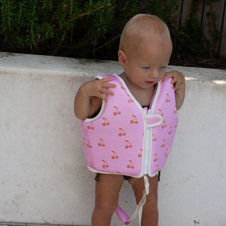 Sunny Life Cotton Candy Cherry Kid's Swim Vest