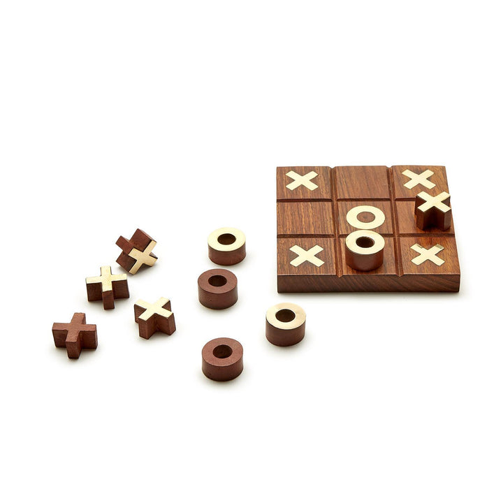 Tic-Tac-Toe and Solitaire Game Set