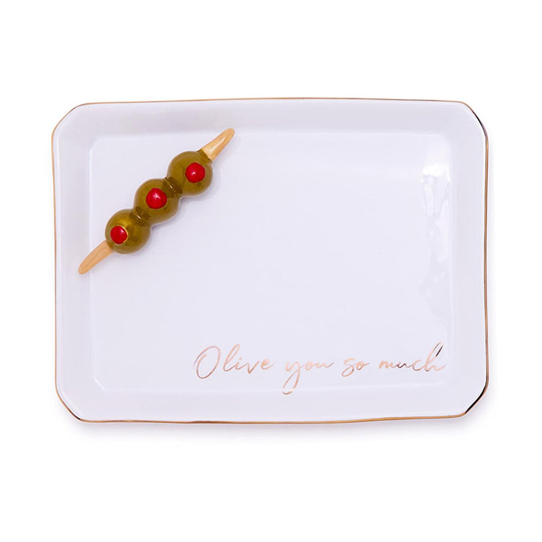 Olive Iconic Eats Trinket Tray