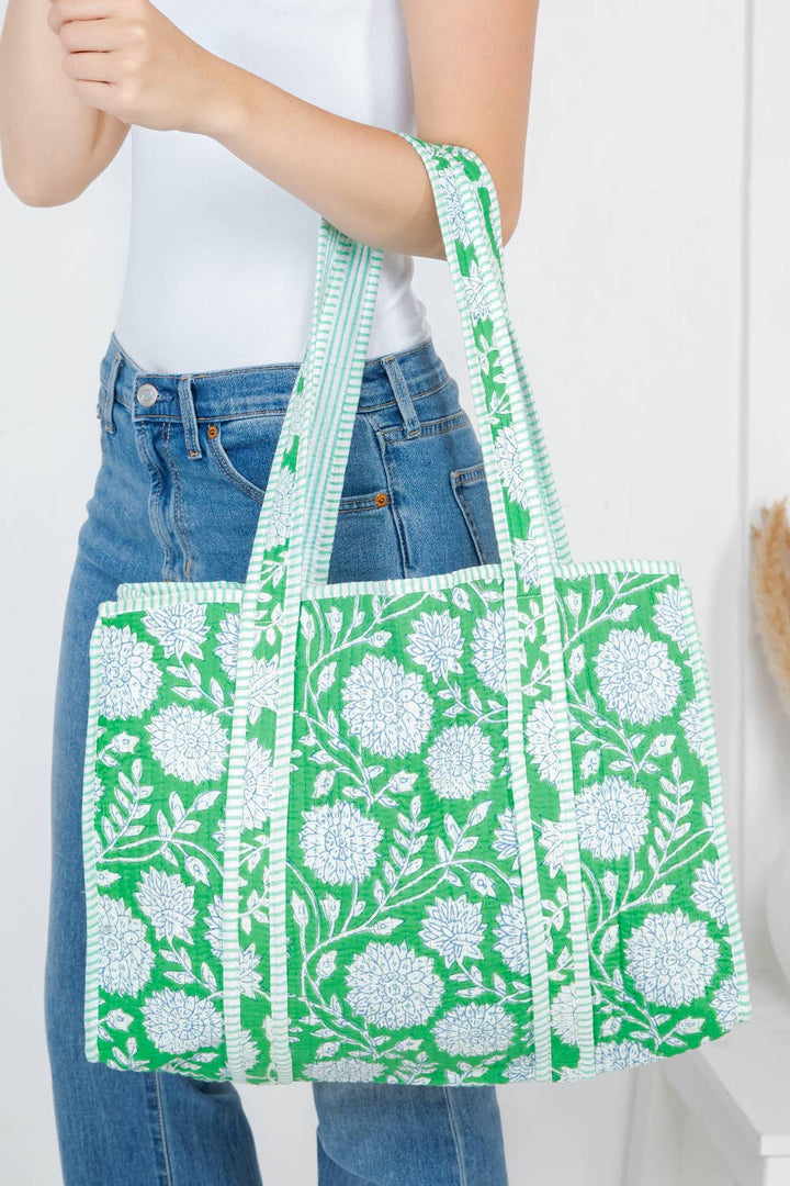 L.A. Soul Quilted Tote Bag