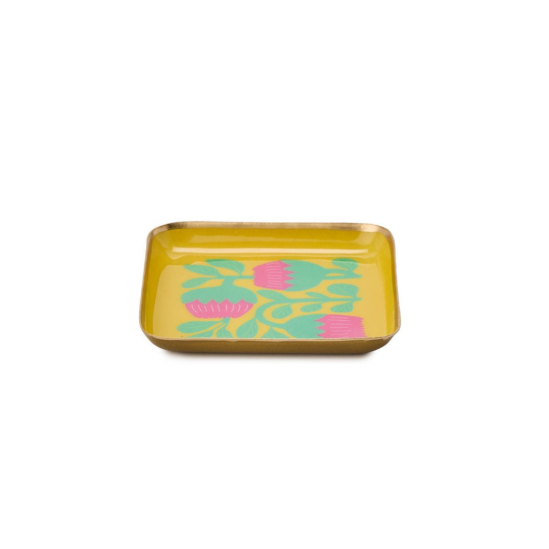 Petal Pop Metal Trinket/Desk Tray