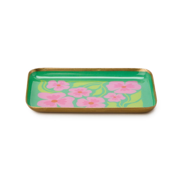 Petal Pop Metal Trinket/Desk Tray