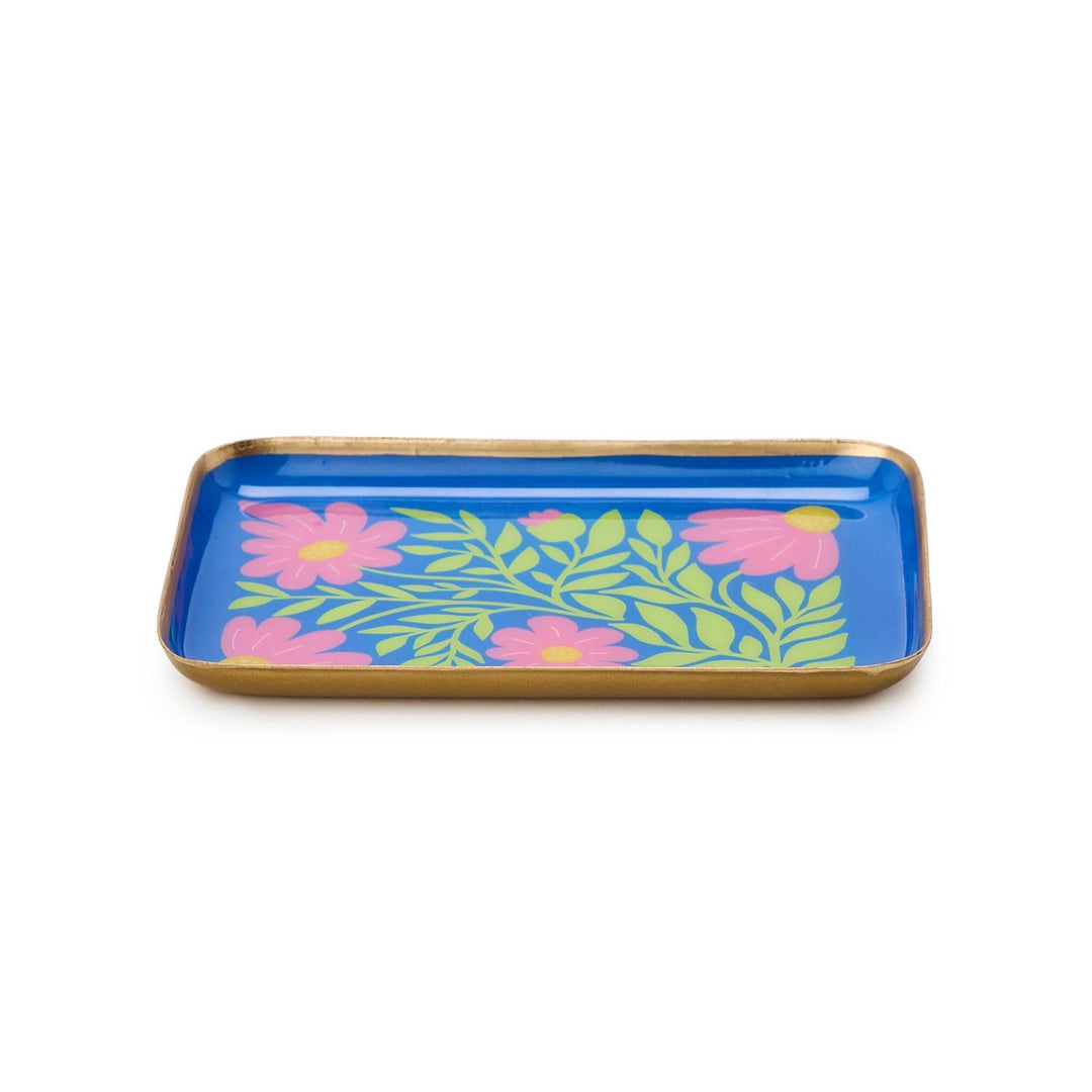 Petal Pop Metal Trinket/Desk Tray