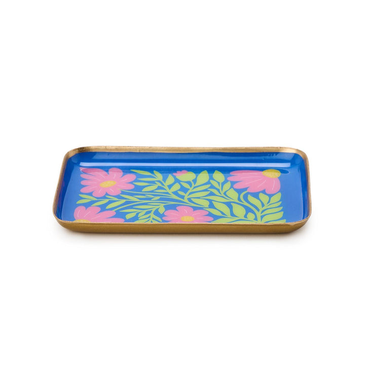 Petal Pop Metal Trinket/Desk Tray