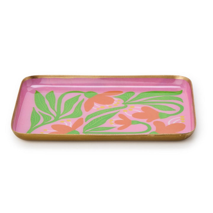 Petal Pop Metal Trinket/Desk Tray