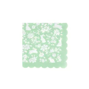 Meri Meri Small Ditsy Bunny Paper Napkins