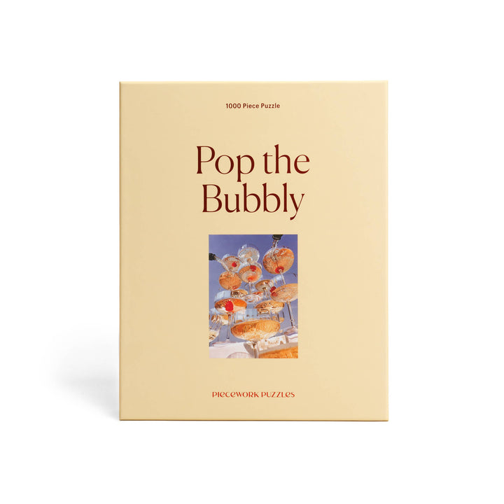 Piecework Puzzles Pop The Bubbly 1000 Piece Puzzle