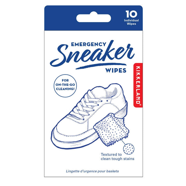 Kikkerland Emergency Sneaker Cleaning Wipes