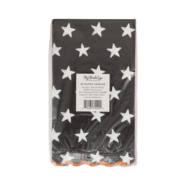 My Mind’s Eye Vintage Halloween Stars Paper Dinner Napkins