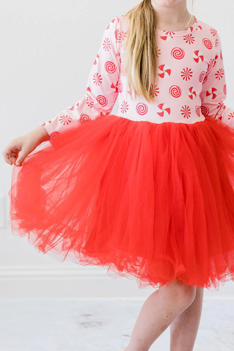 Mila & Rose - Pink Peppermint Tutu Dress