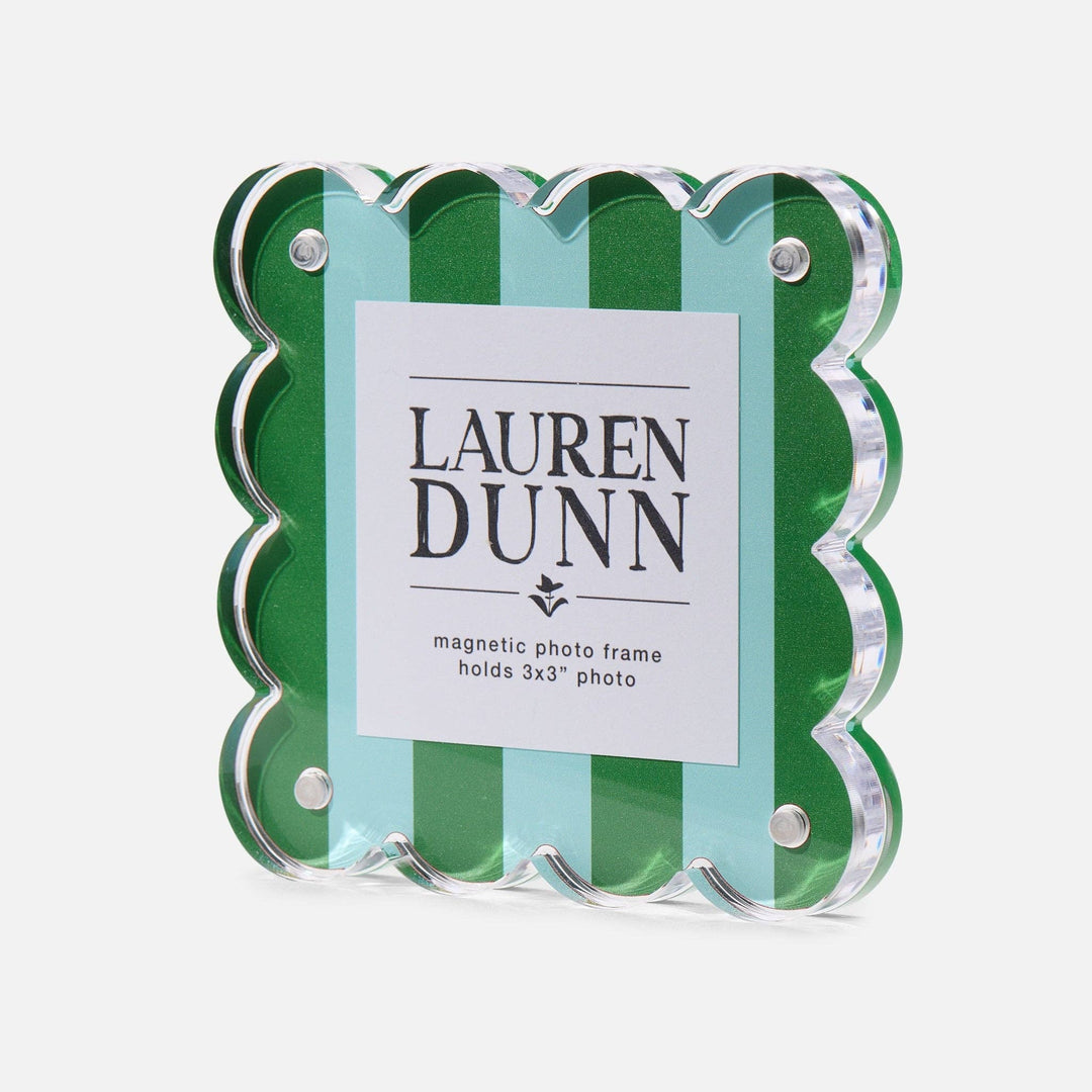 Lauren Dunn Tidepool Scalloped Frame
