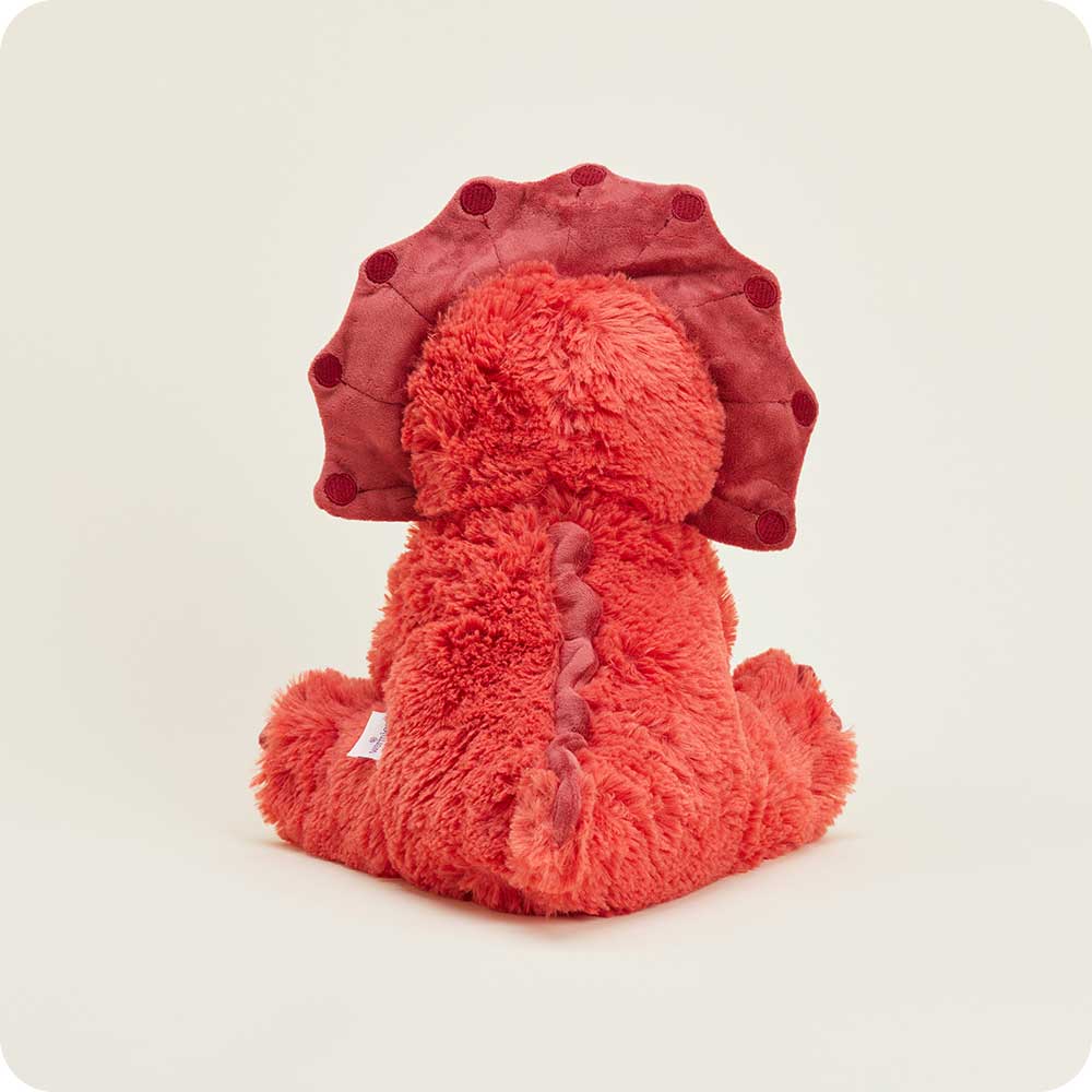 Warmies Red Triceratops