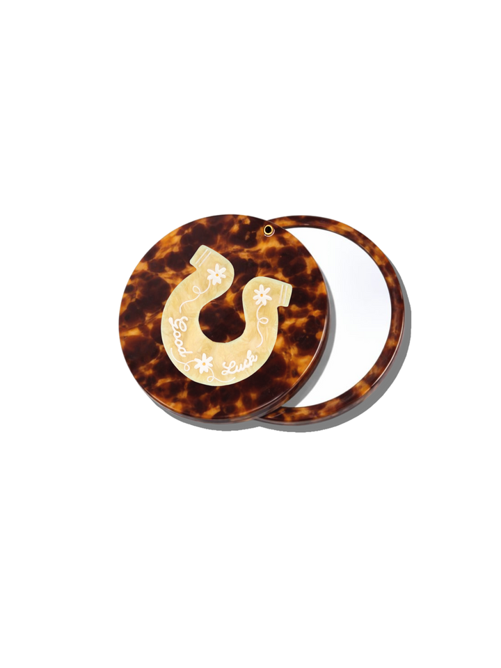 Solar Eclipse Compact Swivel Mirror