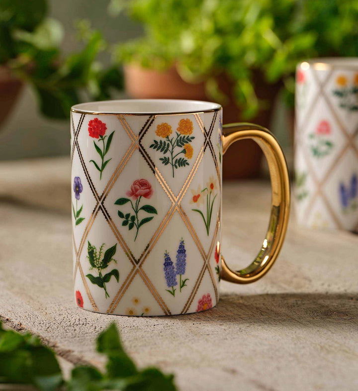 Rifle Paper Co. Garden Study Porcelain Mug