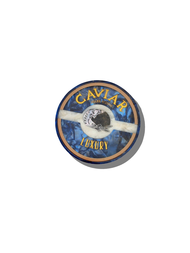 Solar Eclipse Hand-Painted Caviar Trinket Box