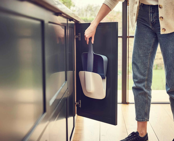 Joseph Joseph CleanStore Wall-Mounted Dustpan & Brush