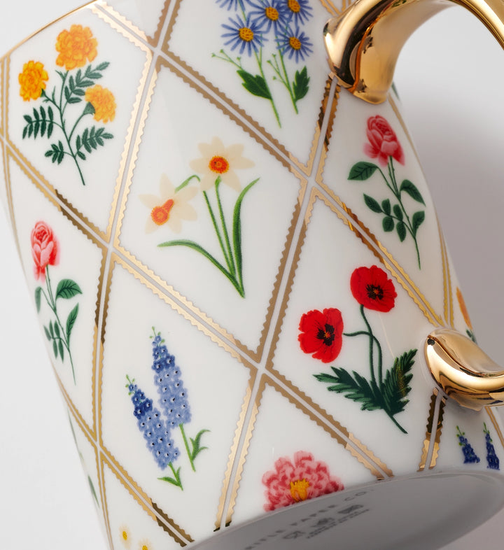 Rifle Paper Co. Garden Study Porcelain Mug