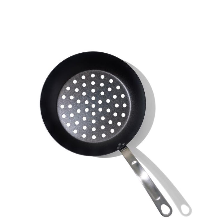 Made In Carbon Steel Perforated Grill Pan