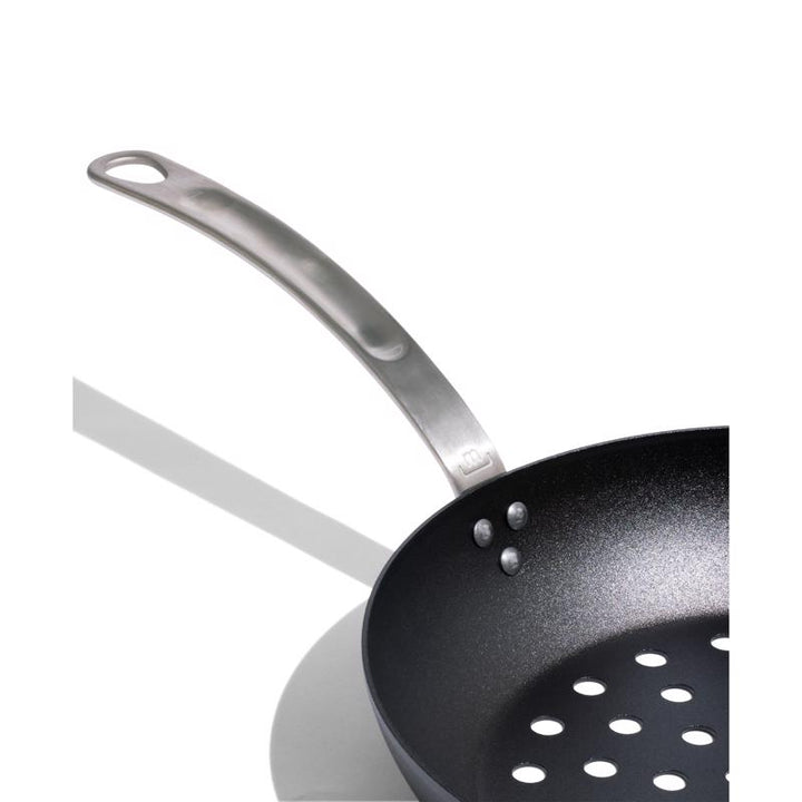 Made In Carbon Steel Perforated Grill Pan