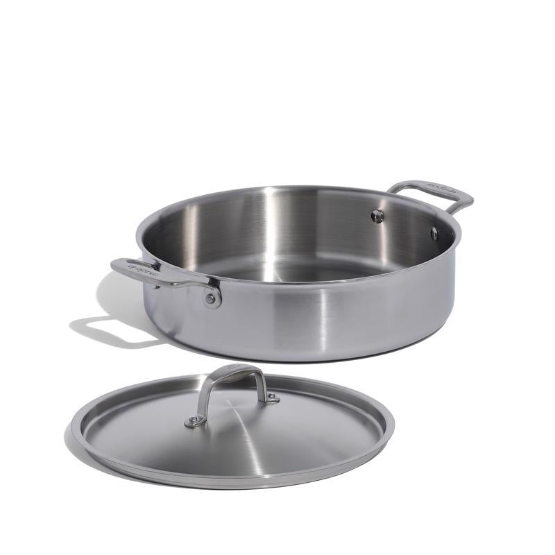 Made In Cookware Stainless Steel Braiser with Lid