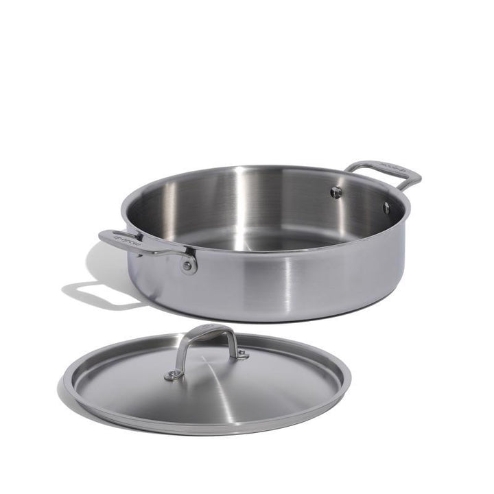 Made In Cookware Stainless Steel Braiser with Lid