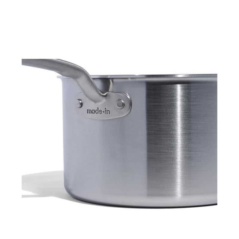 Made In Stainless Steel Saucepan