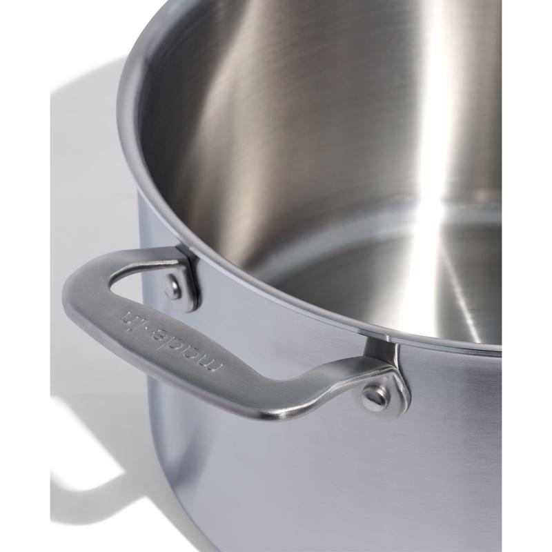 Made In Stainless Steel Stock Pot