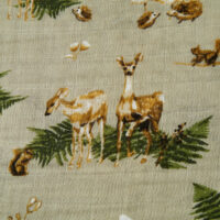 Miklbarn Swaddle Blanket Forest Party