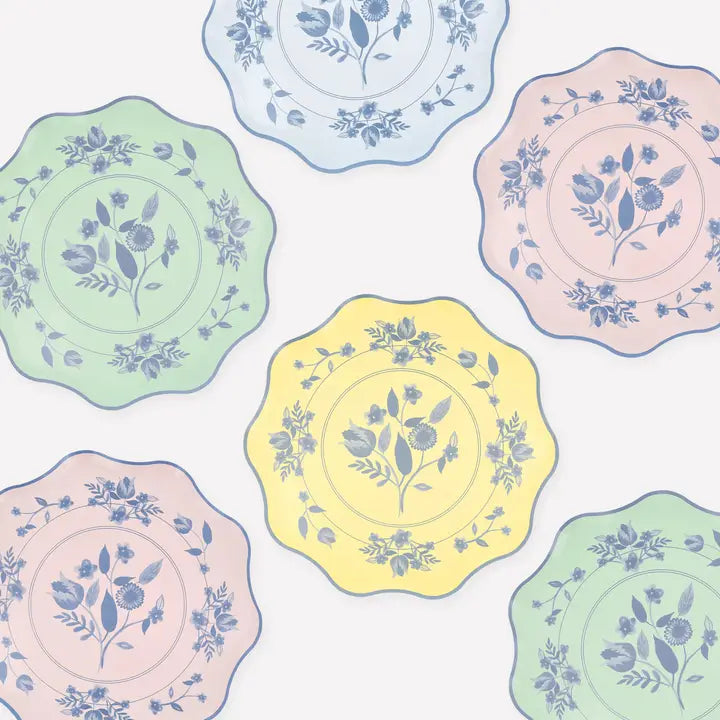 Meri Meri Vintage Botanical Side Paper Plates