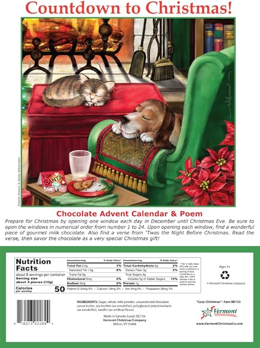 Cozy Christmas Chocolate Advent Calendar
