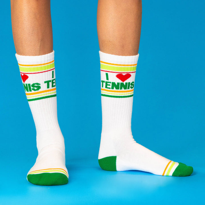 Gumball Poodle I ❤️ Tennis Crew Socks