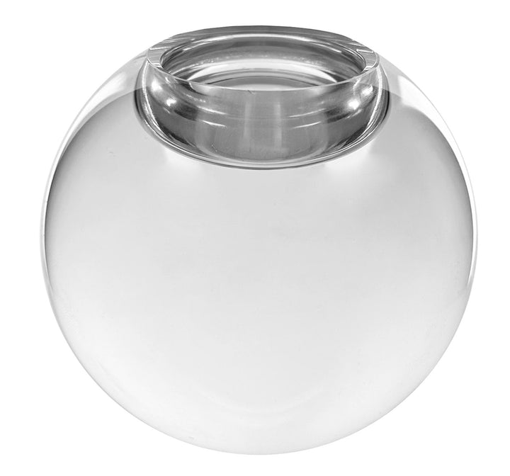 Glass Ball Tealight Holder