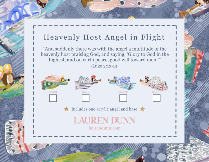Lauren Dunn Heavenly Host Angel